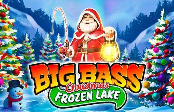 Big Bass Christmas Frozen Lake